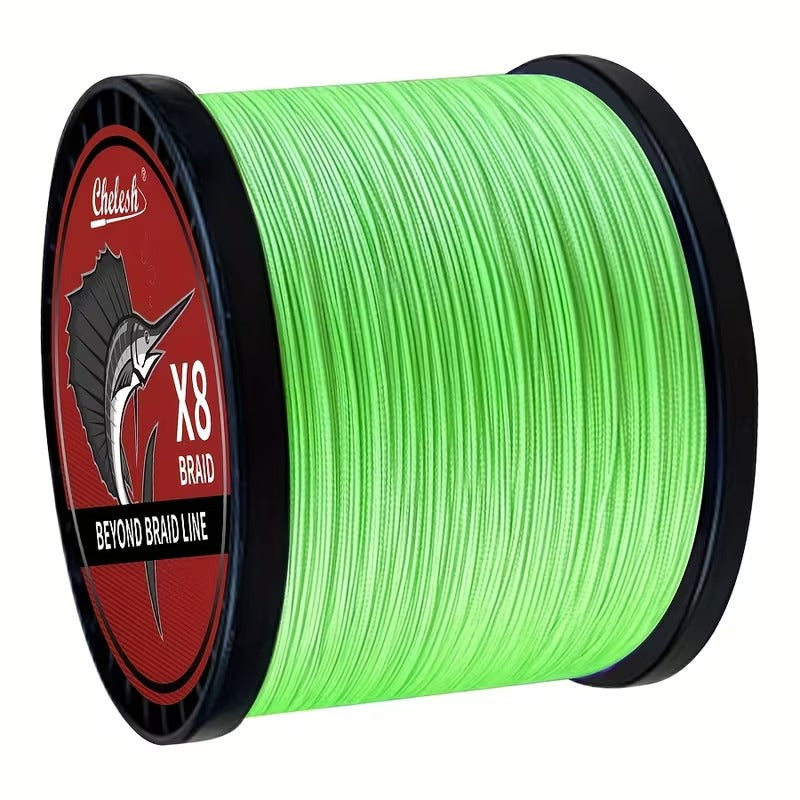 2000yds 8 strand braided pe fishing stretch smooth
