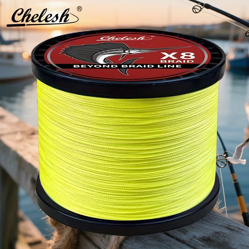2000yds 8 strand braided pe fishing stretch smooth